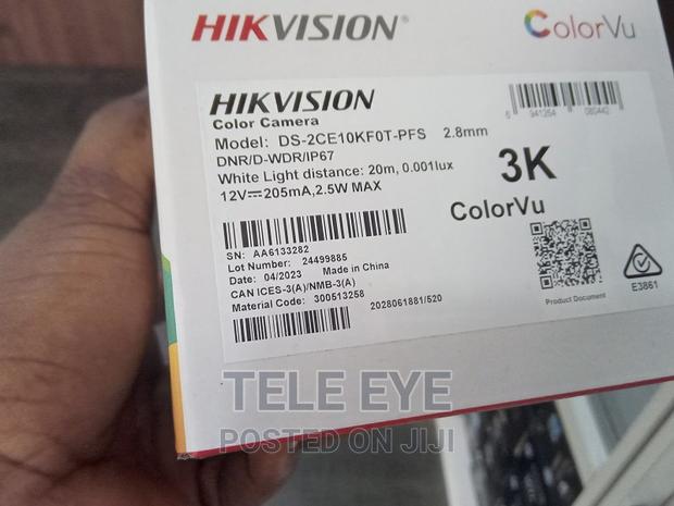 Hikvision Ds-2ce10kf0t-PFS Colorvu With Sound CCTV Camera · Photo 2