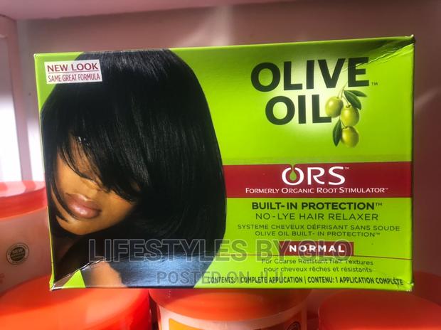 Ors Olive Oil Built-in Protection No-Lye Hair Relaxer Normal · Photo 1