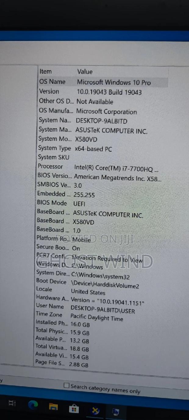 Laptop Asus VivoBook 15 X540NA 16GB Intel Core I7 HDD+SSD 128GB · Photo 3