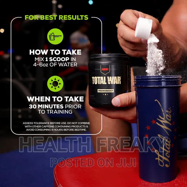 Preworkout Total War Energy Increase Pumps Performance · Photo 8