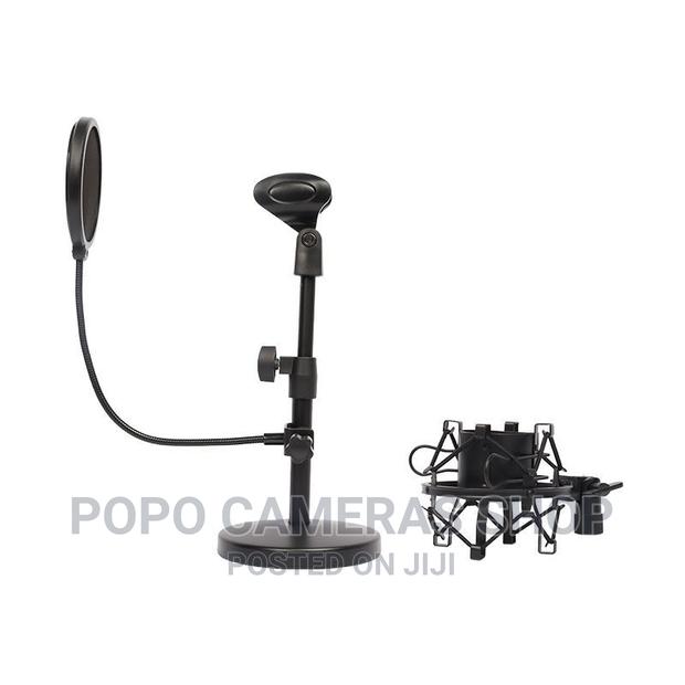 Dual Purpose Desktop Microphone Stand With Noise Filter · Photo 3