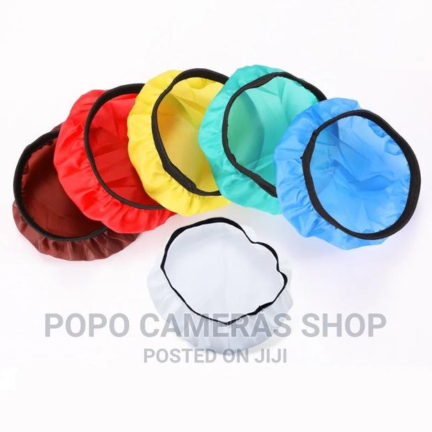 18 Inches 6 Colors Soft Cloth Strobe Gels · Photo 1