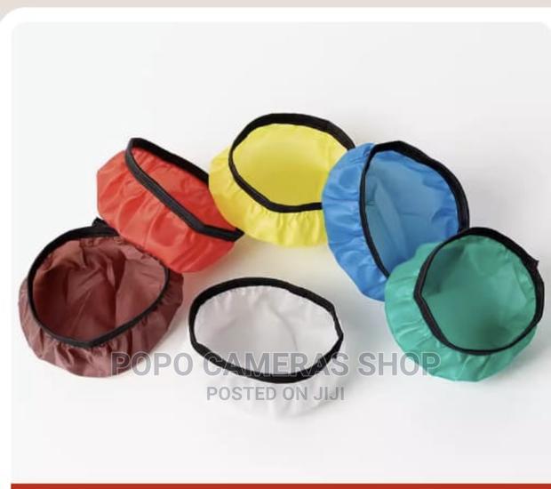 18 Inches 6 Colors Soft Cloth Strobe Gels · Photo 2