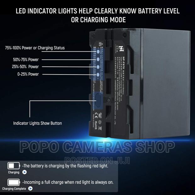 Original Laleader NP-F550, NP-F750 and NP-970 Batteries · Photo 6