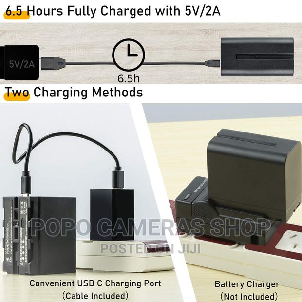 Original Laleader NP-F550, NP-F750 and NP-970 Batteries · Photo 4