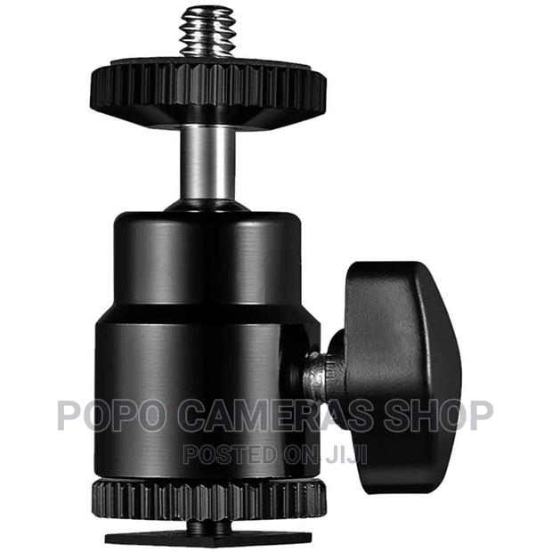 Mini Ball Head Hotshoe Mount Adaptor · Photo 1