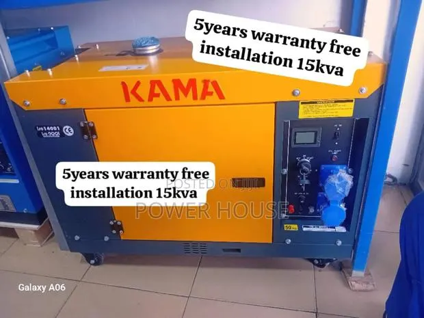 Rock Vortex Elite 16500watts 15kva Diesel Generator Kama · Photo 1