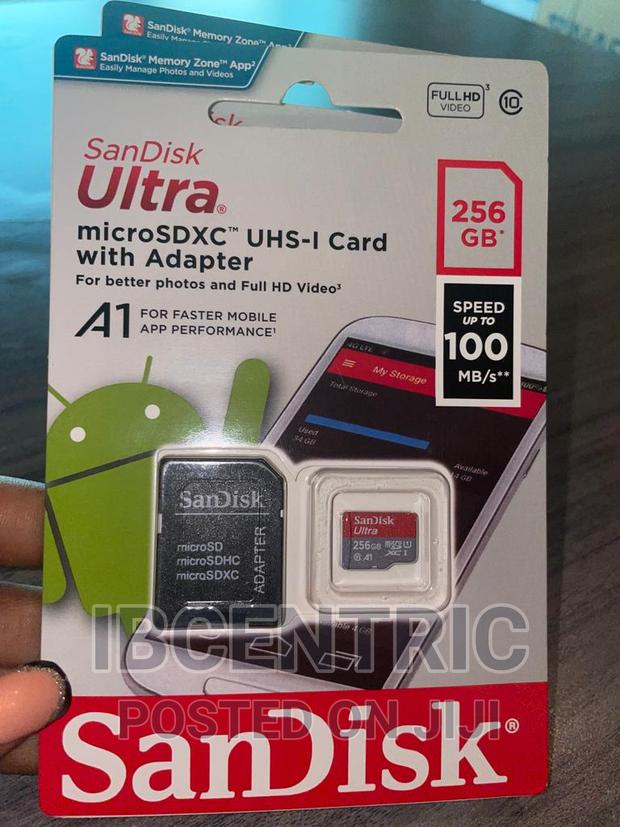 Sandisk Ultra 256gb Sd Card · Photo 1