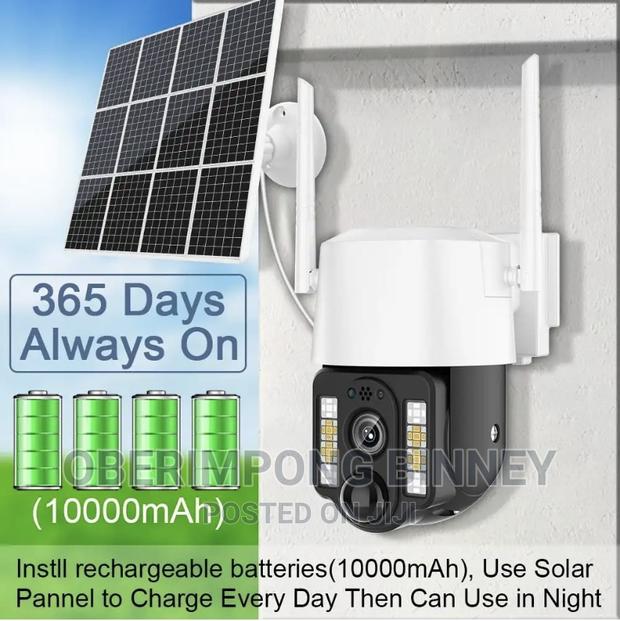 CCTV Solar Wifi/ 4g Camera( Wifi Version)(Not Sim Version) · Photo 1