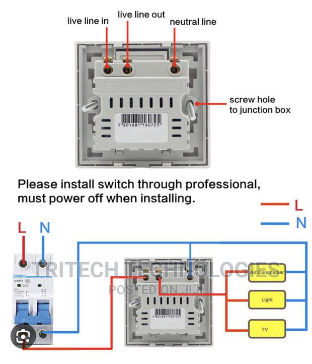Energy Saving Switch for Hotels and Smart Homes · Photo 3