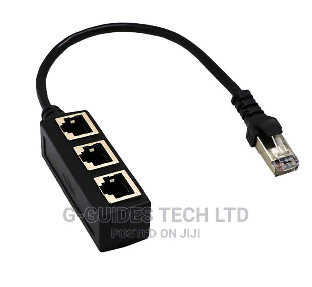 1 to 3 RJ45 Ethernet Extension, 3 in 1 RJ45 Splitter · Photo 4