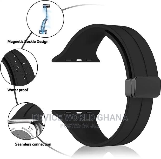 Pz Silicone Magnetic Buckle Strap/Bandfor Apple Watch · Photo 7