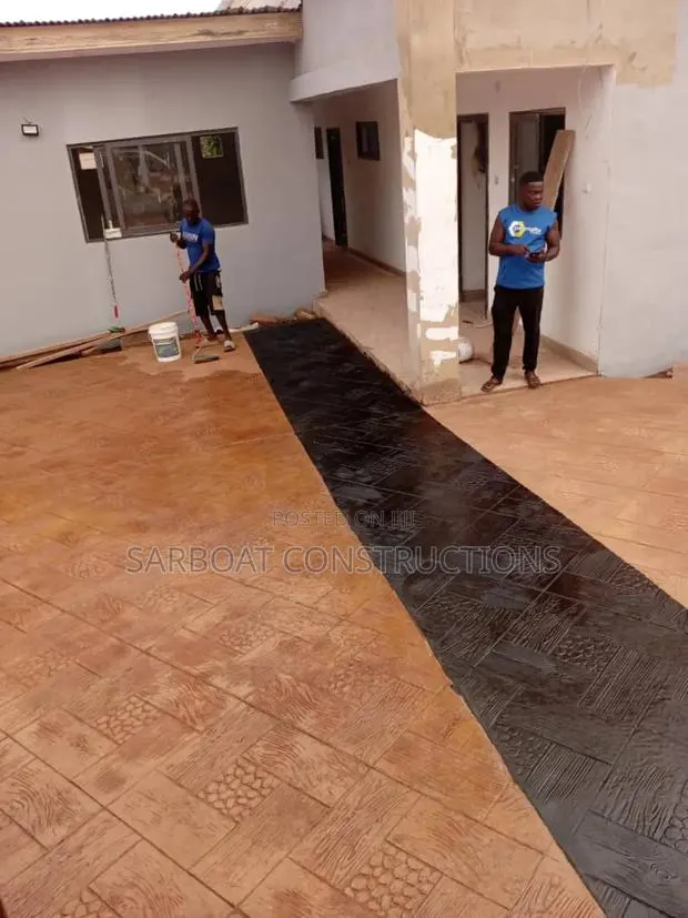 Concrete Floor Stamping · Photo 1