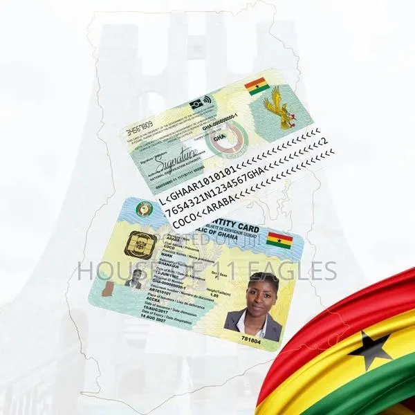 Ghana Card for Foreigners. · Photo 1