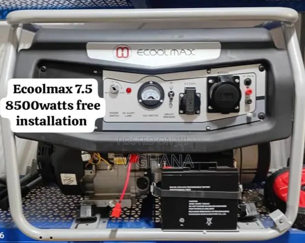 Portable Yet Powerful Ecoolmax Petrol Generator Petrol Gen · Photo 1