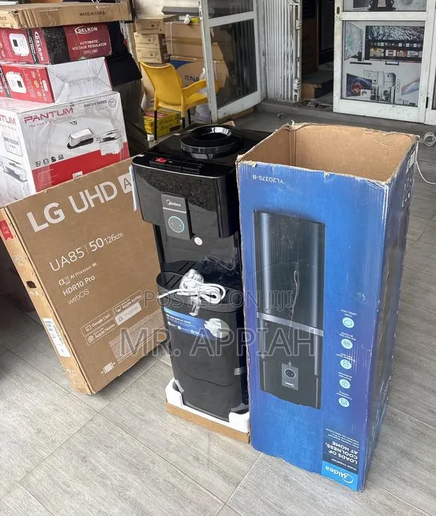 Water Dispenser,Midea Hot/Cold & Normal(Black). · Photo 1