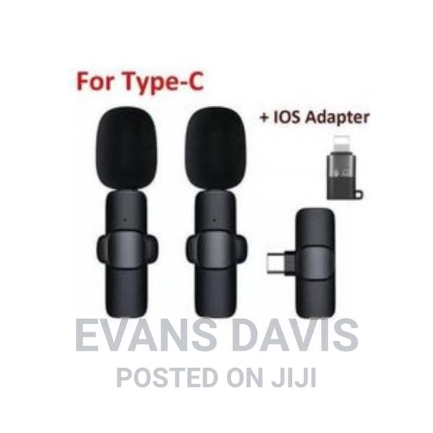 Double Phone Mic Lavalier for Android Type C and iPhone