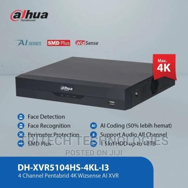 Dahua DVR 4ch 5mp Xvr5104hs-4kl-13 1 HDD · Photo 1
