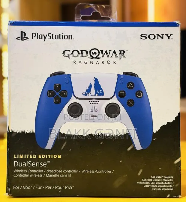 PS5 God of War Ragnarock Limited Edition Controller · Photo 1