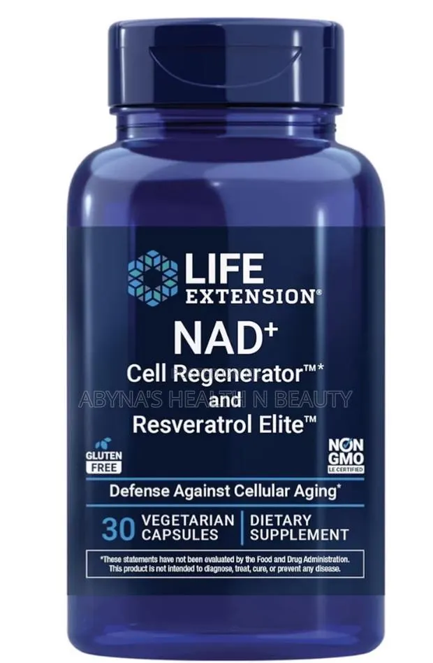 Nad Nicotinamide Cell Regenerator and Resveratrol Elite · Photo 1