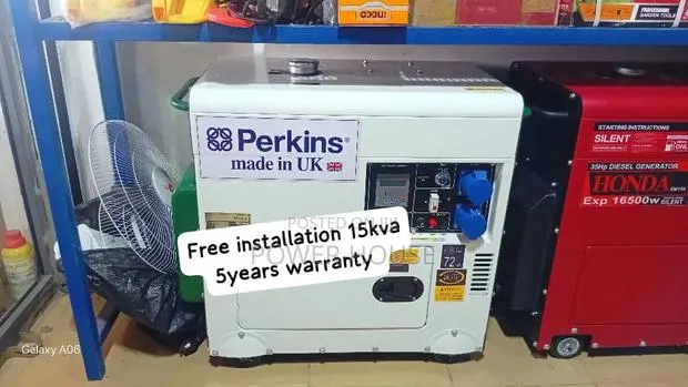 Perkins 15kva Water-Cooled Diesel Generator 16500watts · Photo 1