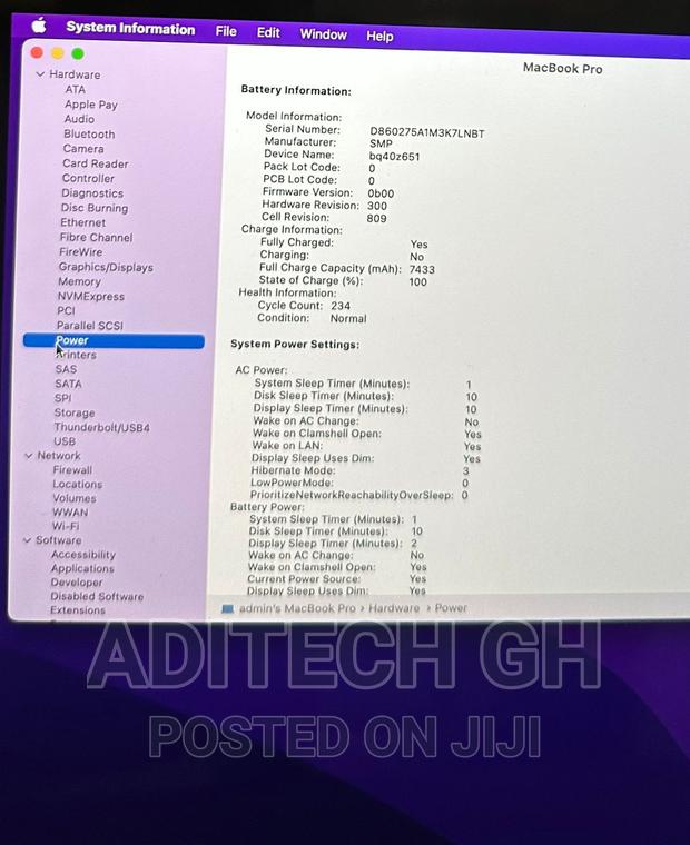 Laptop Apple MacBook Pro 2019 32GB Intel Core i9 SSD 1T · Photo 3