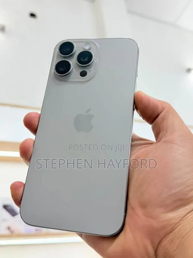 Apple iPhone 15 Pro Max 256 GB Silver · Photo 1