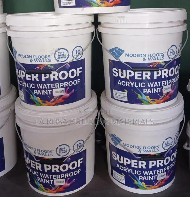 20kg Super Proof Waterproof Paint for Roofs, Walls Floors · Photo 1