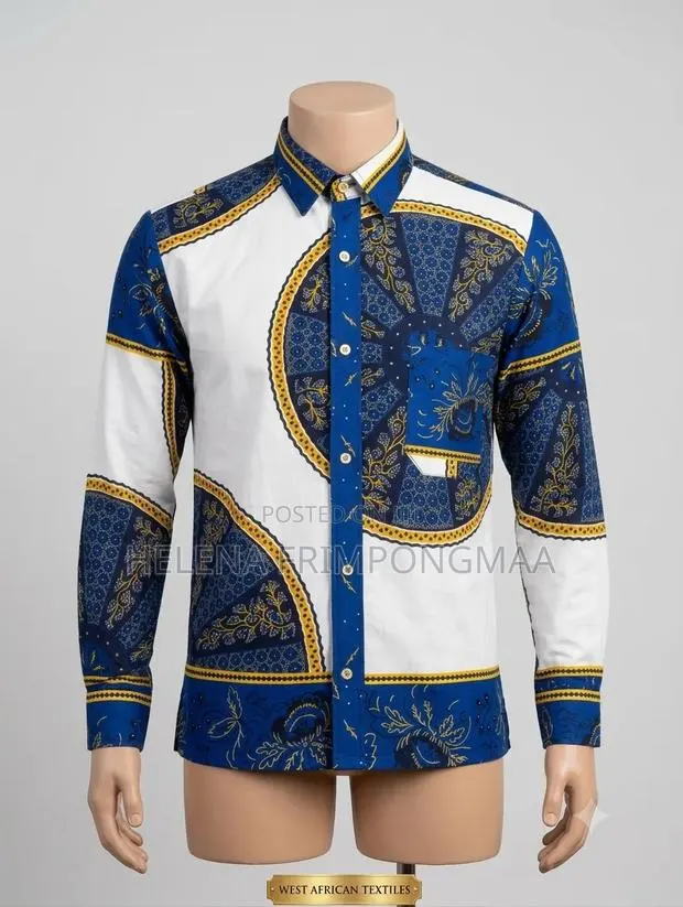 Print Long Sleeve Shirt · Photo 1