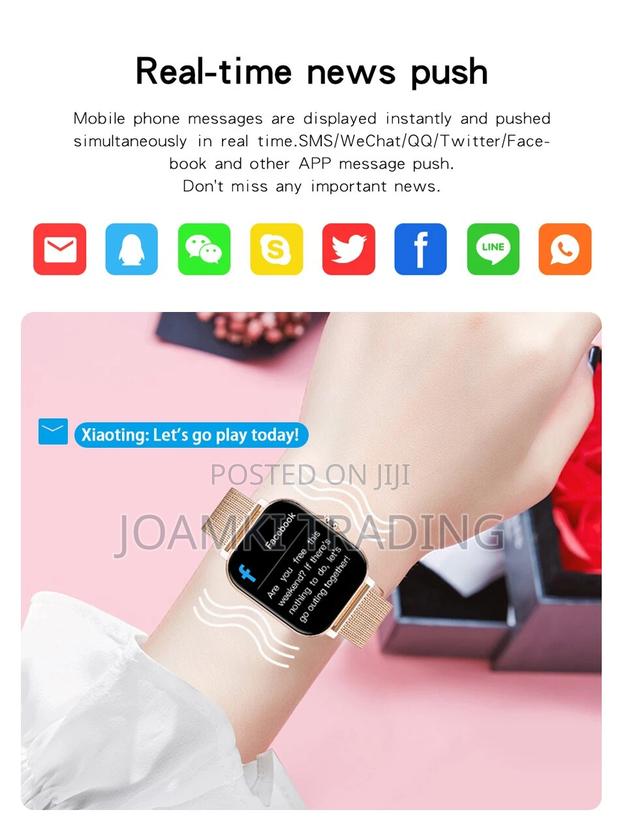 Smart Watch, Unisex, Bluetooth Calls,Full Touch,Waterproof · Photo 5