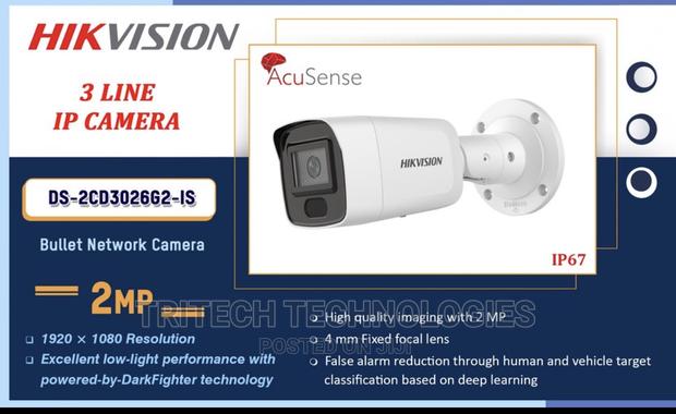 HIKVISION 2MP Acusense IP Camera Project Camera · Photo 3