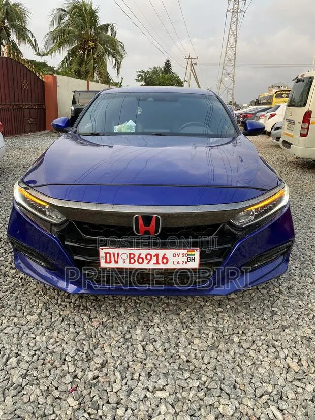 Honda Accord Sport (1.5L 4cyl Turbo 6M) 2019 Blue · Photo 1