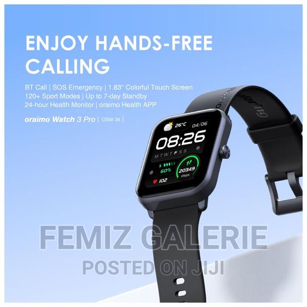 Oraimo Watch 3 Pro 1.83'' LCD IP68 Smart Watch · Photo 2