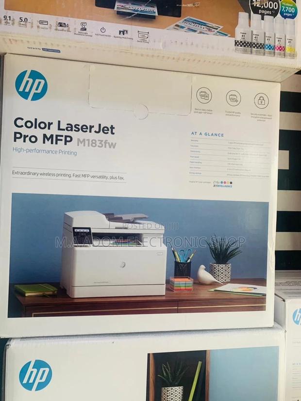 (M183fw) Affordable HP Color Laser Jet Pro MFP Printer. · Photo 1