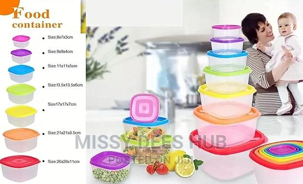 7pcs Rainbow Storage Containers · Photo 3