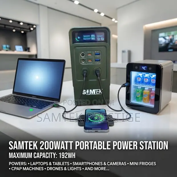 Samtek 200w Portable Power Station · Photo 1