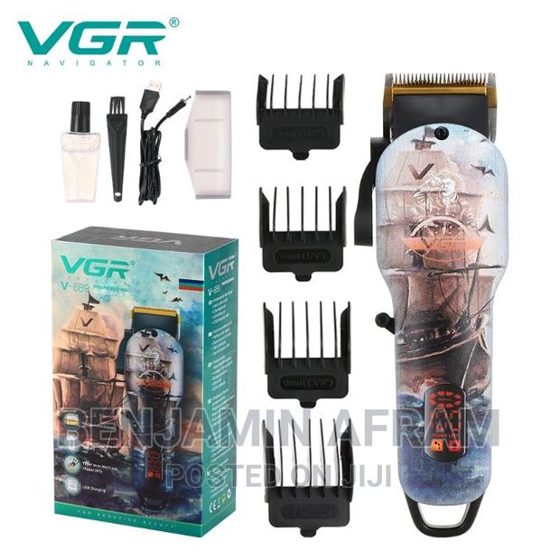 Rechargeable Barbering Machine/Hair Clippers v-689 · Photo 3