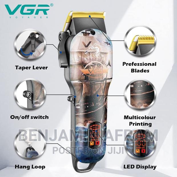 Rechargeable Barbering Machine/Hair Clippers v-689 · Photo 1