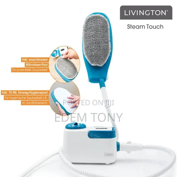 Livington SteamTouch – Ergonomic Hand Steam Washer · Photo 1