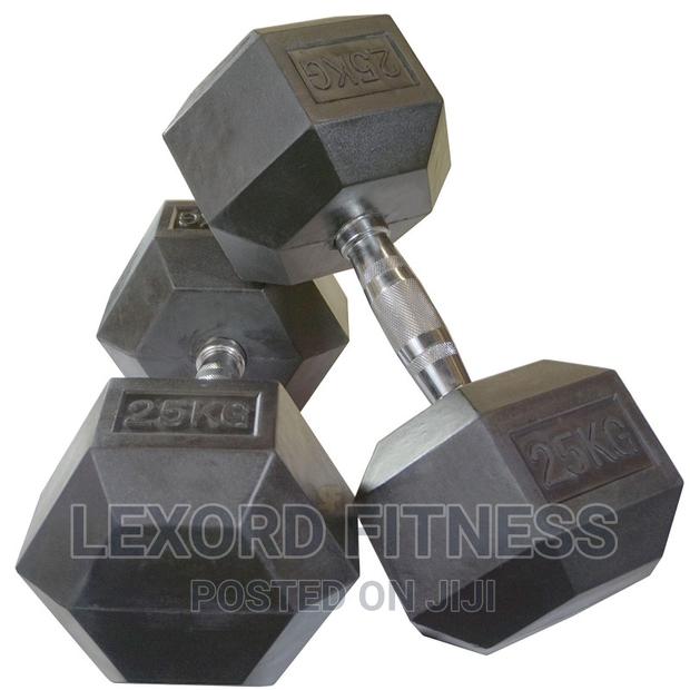 50kg Hex Dumbbell · Photo 1