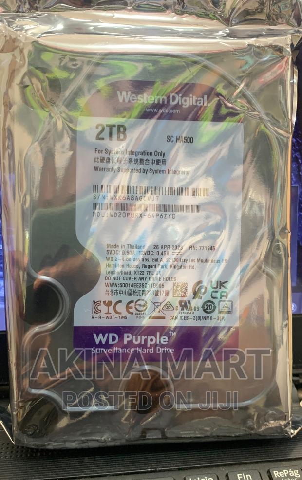 2tb Wd Surveillance HDD · Photo 3