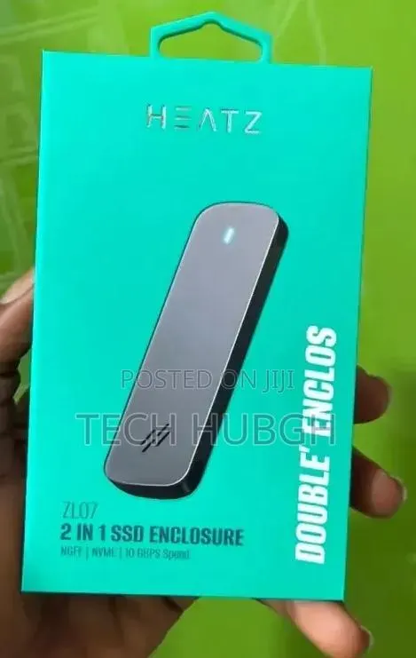 Heatz Zl07 2 in 1 SSD Enclosure · Photo 1