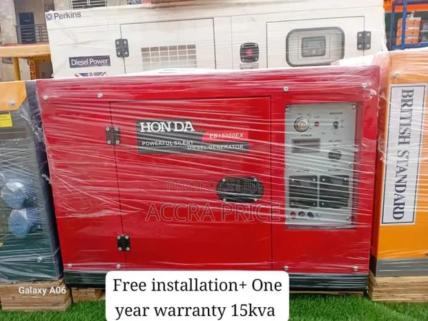 Powergrid Solution Silent 15kva Honda Diesel Gen Silent · Photo 1