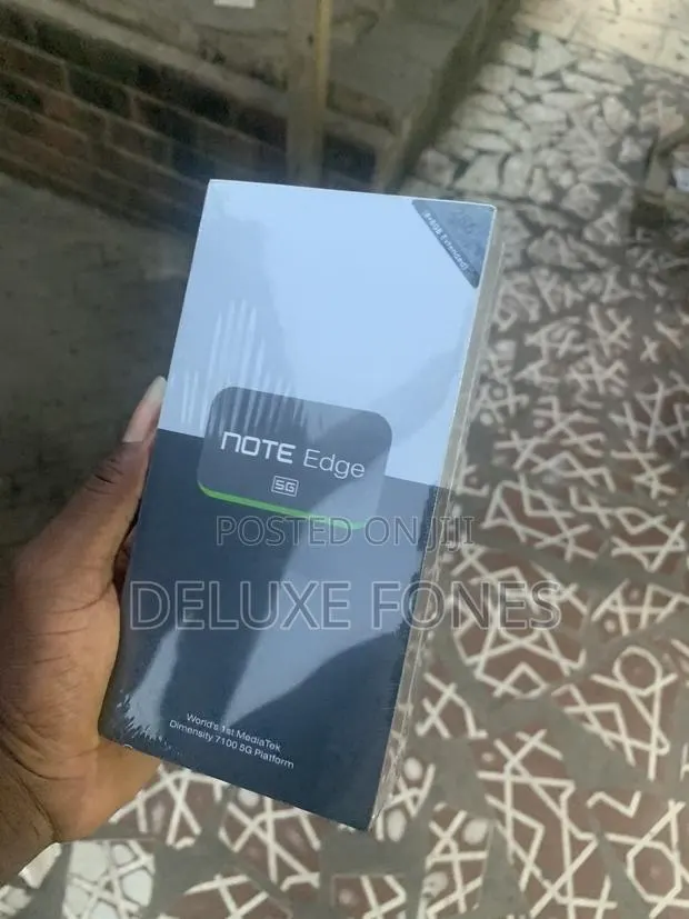 New Infinix Note Edge 256 GB Black · Photo 1