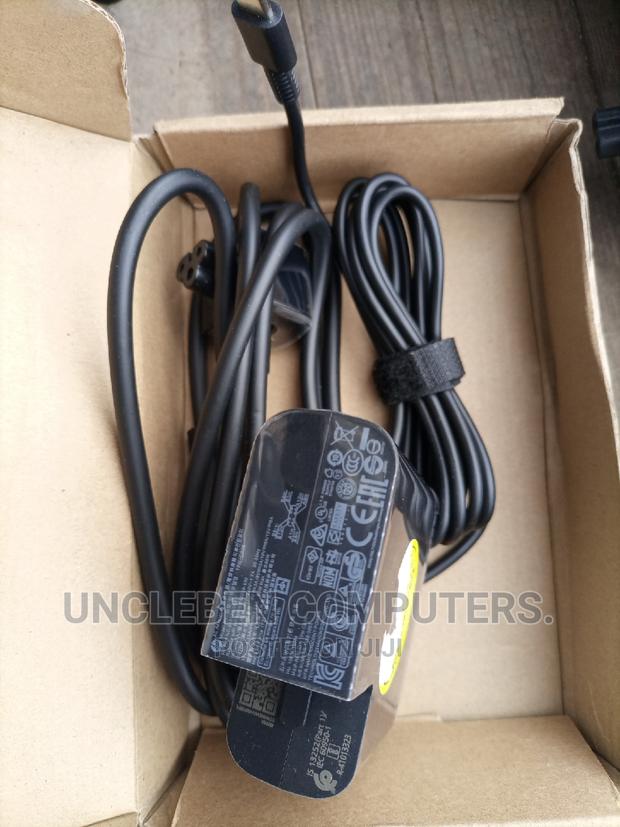 Original Hp Type C Charger 65w 5v, 9v, 10v, 12v, 15v and 20v · Photo 2