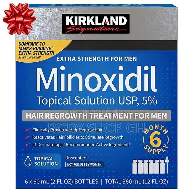 New and Improved Kirkland Minoxidil- Extra Strength for Men · Photo 1