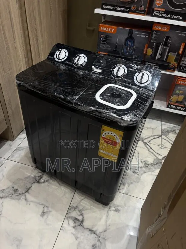 Get Premium Nasco 7kg Spin Dry Washing Machine(Semi-Auto)Dark Gray · Photo 1