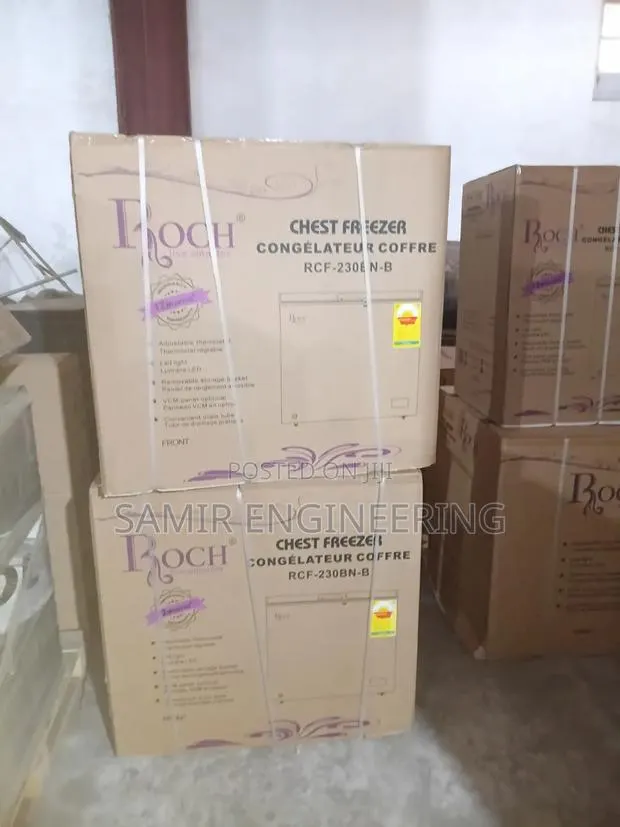 ROCH 200L Sliding Glass Chest Freezer (RCF-230N-B) · Photo 1