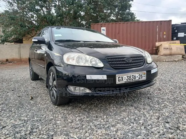 Toyota Corolla 2008 Black · Photo 1