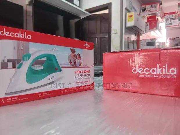 Decakila Steam Iron – Smooth Clothing Care Solution · Photo 1